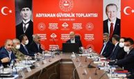 ADIYAMAN - İçişleri Bakanı Soylu, Adıyaman'da İl Güvenlik Toplantısı'na katıldı