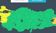 Meteorolojiden Son dakika Hava tahmini! Nisan'ın ilk günü bahar havası gelecek mi? Kar soğukları devam mı edecek?