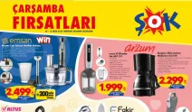 ŞOK 7 Ekim 2026 Çarşamba Fırsatları Aktüel Ürünler Kataloğu Yayımda!