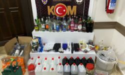 Sahte içki operasyonunda 2 kişi gözaltına alındı