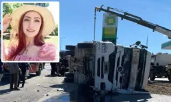 Otobüs beklerken üzerine kum yüklü kamyon devrilen genç defnedildi