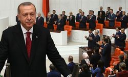 Cumhurbaşkanı Recep Tayyip Erdoğan, TBMM'nin yeni yasama yılı açılış programında konuşuyor