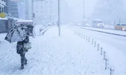 İstanbullular dikkat! İBB saat vererek uyardı!  Kar yağışına dikkat...