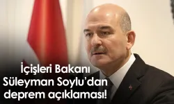 Son dakika... İçişleri Bakanı Soylu’dan açıklama!