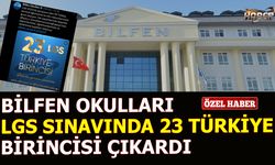 Bilfen Okulları LGS Sınavında 23 Türkiye Birincisi Çıkardı.