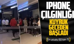 Ankara'da iPhone 15 Çılgınlığı... En Düşük Modeli 50 Bin TL'lik Telefon İçin Geceden Kuyruk Oluştu!