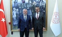 Milli Eğitim Bakanı Tekin, ÖSYM Başkanı Ersoy'u kabul etti