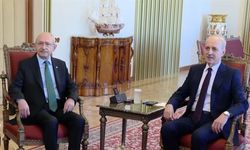 TBMM Başkanı Kurtulmuş, CHP Genel Başkanı Kılıçdaroğlu'nu Kabul Etti