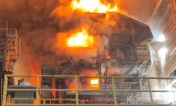 Hatay' da demir çelik fabrikasında çıkan yangında 1 kişi hayatını kaybetti