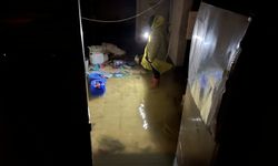 Düzce'de sağanak yağış, vatandaşlara zor anlar yaşattı