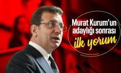 İmamoğlu'ndan Murat Kurum'un adaylığı sonrası ilk yorum: Şansımı ona göre kategorize etmem