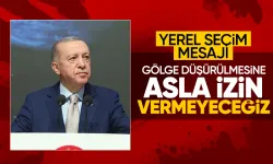 Cumhurbaşkanı Erdoğan: Sandığa gölge düşmesine izin vermeyeceğiz