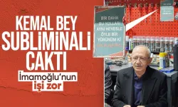 CHP 7. Genel Başkanı Kemal Kılıçdaroğlu'ndan esnaf ziyaretinde subliminal mesaj