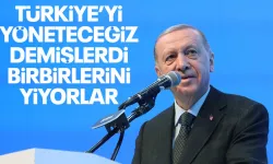 Cumhurbaşkanı Erdoğan'dan muhalefete "Türkiye'yi yöneteceğiz dediler birbirlerini yiyorlar" tepkisi