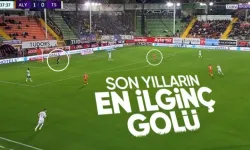 Alanyaspor - Trabzonspor maçına damga vurdu! Böyle gol görülmedi