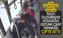 Mersin'de yaşlı çifti otobüste öldüresiye döven okul müdüründen pişkin savunma