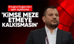 Trabzonspor Başkanı Doğan'dan sert açıklama: Trabzon ve taraftarını kimse meze yapmasın