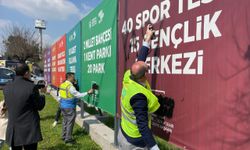 İYİ Parti, Seçim Yasaklarına Karşı Ak Parti'nin Afişlerini Spreyle Karaladı