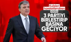 'Abdullah Gül, 3 partiyi birleştirip başına geçiyor'
