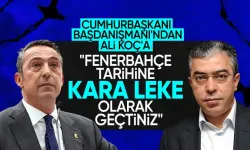 Cumhurbaşkanı Başdanışmanı Mehmet Uçum'dan Ali Koç'a sert gönderme: Fenerbahçe tarihine kara leke olarak geçtiniz