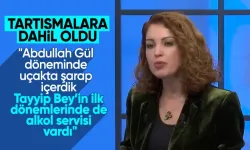 Nagehan Alçı'dan alkol çıkışı: Abdullah Gül'ün döneminde uçakta şarap içerdik