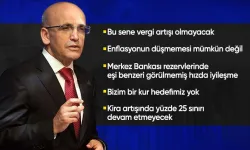 Hazine ve Maliye Bakanı Mehmet Şimşek'ten Kira ve KDV Açıklaması