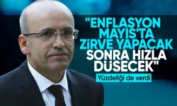 Mehmet Şimşek: Enflasyon Mayıs Ayında Zirve Yapacak, Ardından Hızla Düşecek
