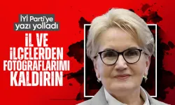 Meral Akşener'den İYİ Parti'deki fotoğraflarının indirilmesi talebi