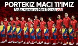 Türkiye-Portekiz maçının ilk 11'i belli oldu