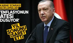 Cumhurbaşkanı Erdoğan'dan Kabine Sonrası Açıklama: Enflasyonun Ateşi Düşüyor