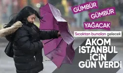 İstanbullular yaşadı! Sağanak yağış geliyor
