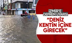 İzmir'de Olası Bir Depremde Deniz Kentin İçine Girecek