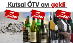 Sigara, alkol ve akaryakıta ÖTV zammı yapıldı