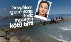 Gece yarısı yüzerken denizde kaybolan kadının cesedi bulundu