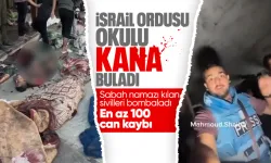 İsrail ordusu, sığındıkları okulda sabah namazı kılan masumları hedef aldı: En az 100 Filistinli hayatını kaybetti