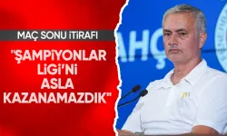 Jose Mourinho'dan Şampiyonlar Ligi itirafı: "Asla sonuna kadar gidemezdik"