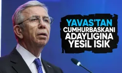 Mansur Yavaş'tan Cumhurbaşkanı Adaylığına Yeşil Işık