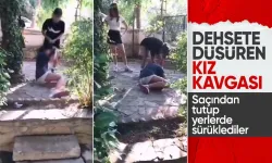 Marmaris'te dehşete düşüren kız kavgası