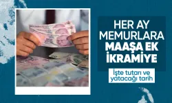 Memurlara her ay maaşa ek ikramiye! İşte tutarı ve yatacağı tarih