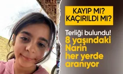 Narin kaçırıldı mı? Terliği bulundu, her yerde aranıyor