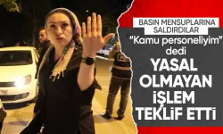 Aksaray'da yakını ehliyetsiz araç kullanırken yakalanan kadın polise yasal olmayan işlem teklif etti