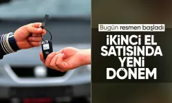 Bugün resmen başladı: İkinci el araç satışında yeni dönem