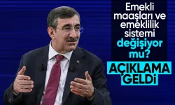 Emekli maaşları ve emeklilik sistemi değişecek mi? Cevdet Yılmaz'dan açıklama