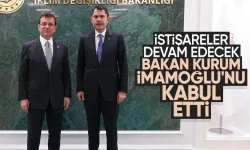 İBB Başkanı Ekrem İmamoğlu'ndan Bakan Kurum'a ziyaret