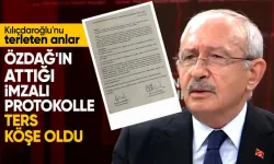 Kılıçdaroğlu'nu terleten gizli protokol sorusu! Özdağ belgeleri paylaşınca yanıtlarını değiştirdi