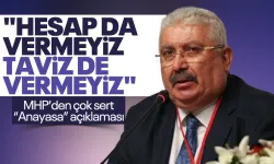 MHP Genel Başkan Yardımcısı Yalçın'dan "Anayasa" açıklaması: "Taviz de hesap da vermeyiz"