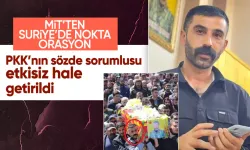 MİT'ten Suriye'de Nokta Operasyon: PKK'nın Sözde Sorumlusu Etkisiz Hale Getirildi