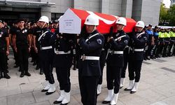 Şehit polis memurumuz için İstanbul'da cenaze töreni düzenlendi