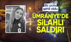 Ümraniye'de firar eden zanlı ateş açtı: Bir polis memuru şehit oldu