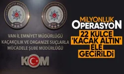 66 milyon TL değerinde kaçak altın ele geçirildi